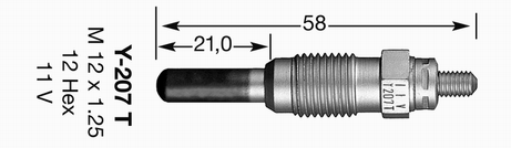 Bougie de préchauffage